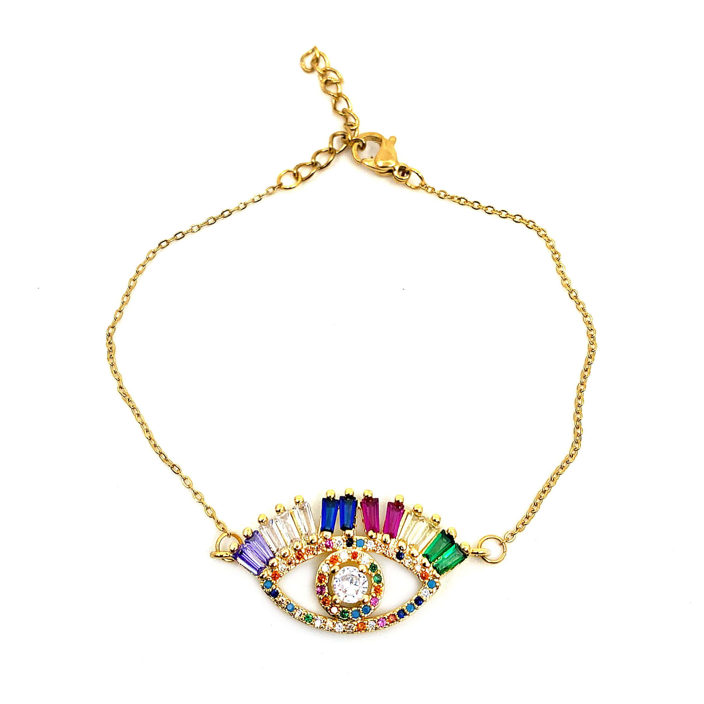 Goldene Armband Auge